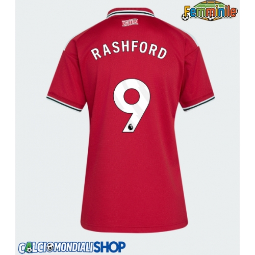 Maglie da calcio Manchester United Marcus Rashford #9 Prima Maglia Femminile 2026-27 Manica Corta